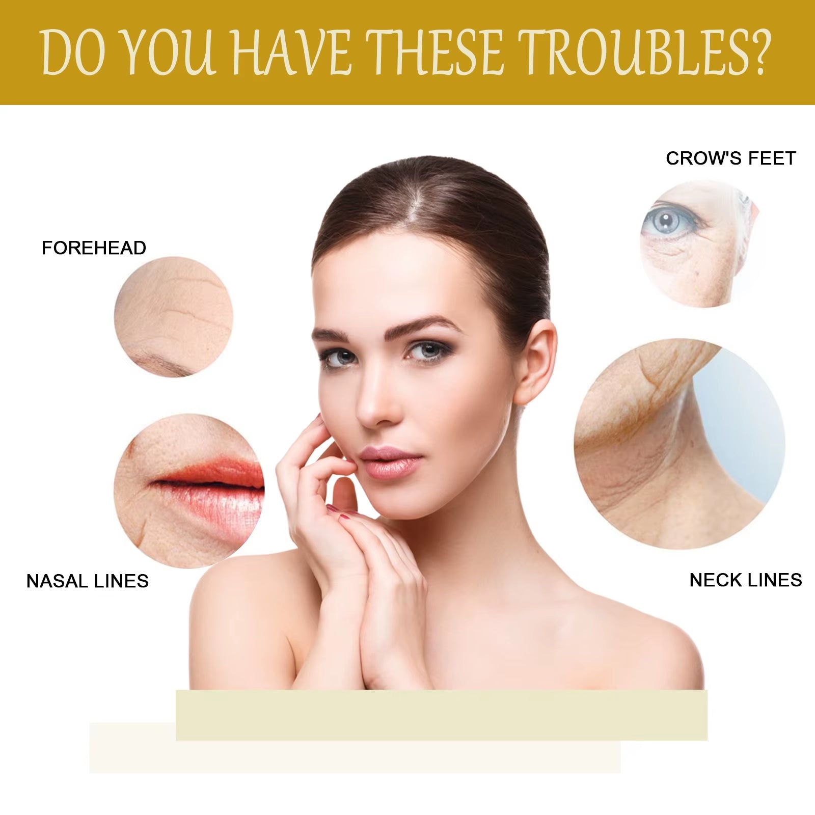 Bee Venom anti Wrinkle Essence Anti-Aging Polypeptide Hyaluronic Acid Essence Can Repair Moisturize and Tighten Facial Skin