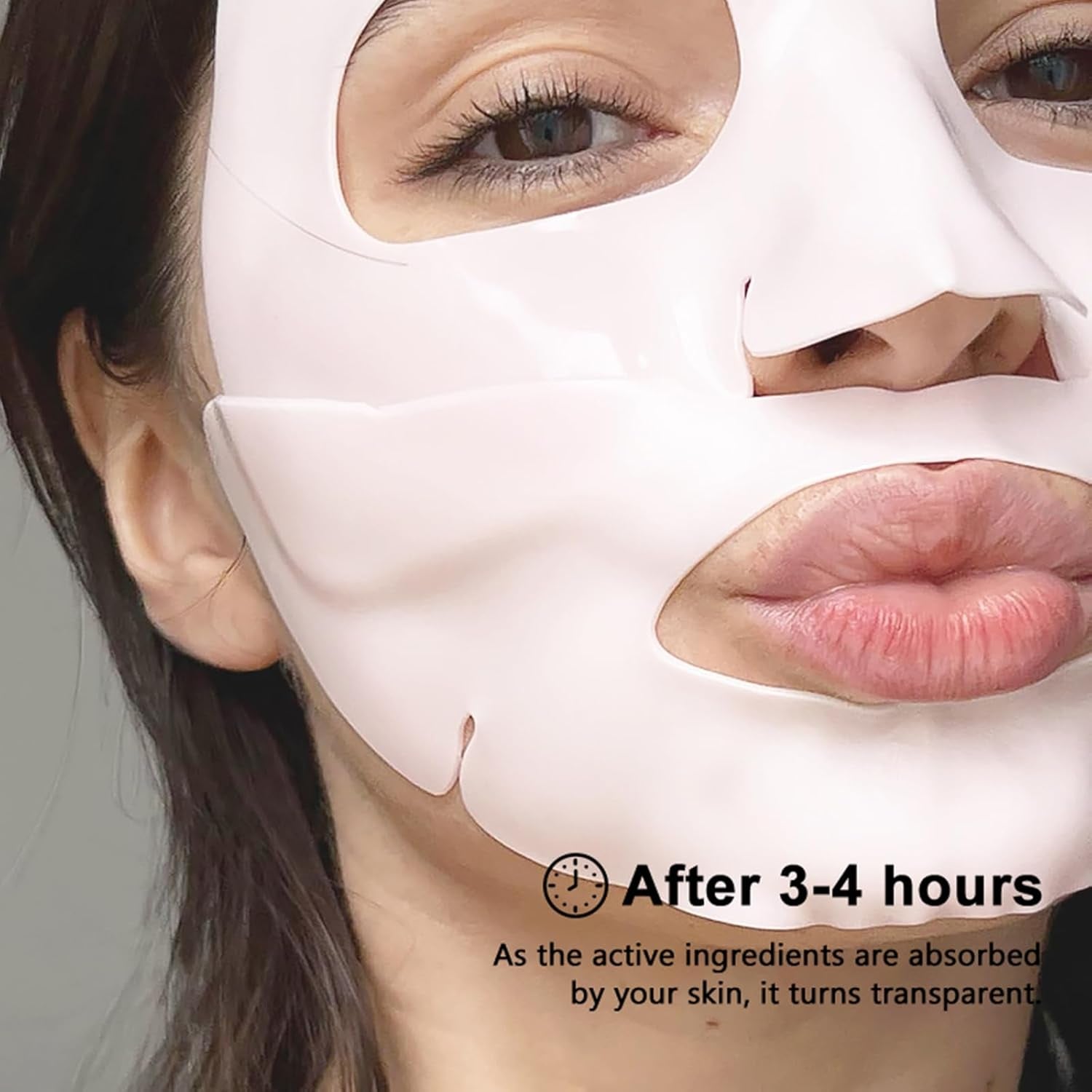 Collagen Face Mask, Hydrating Overnight Hydrogel Mask, Face Masks Skincare anti Wrinkle Moisturizing, Korean Skin Care for Glass Skin