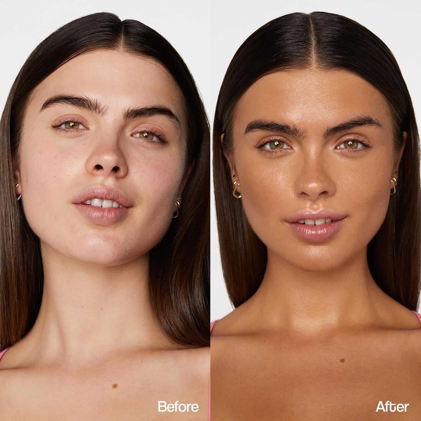 Medium Self Tan Drops, Streak-Free Body & Face Tanning Drops, No Fake Tan Smell, for Moisturizer & Lotion, Bronzing Face Tanner, Skincare Ingredients, Vegan, 1.01 Fl. Oz/30 Ml Bottle