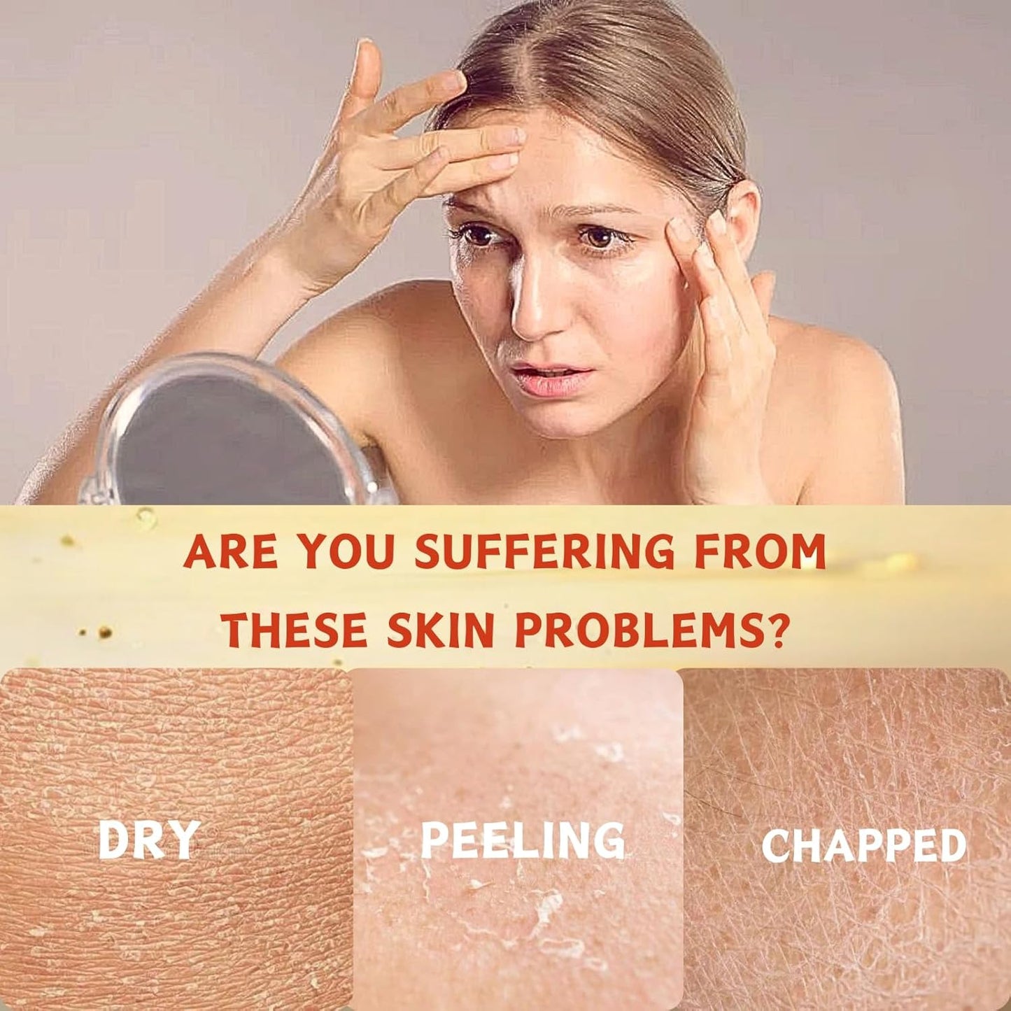 Whipped Tallow and Honey Balm - Organic Beef Tallow for Skin - Grass Fed Beef Tallow for Face & Body - Body Cream for Women - Body Butter for Women - Lotion for Dry Skin