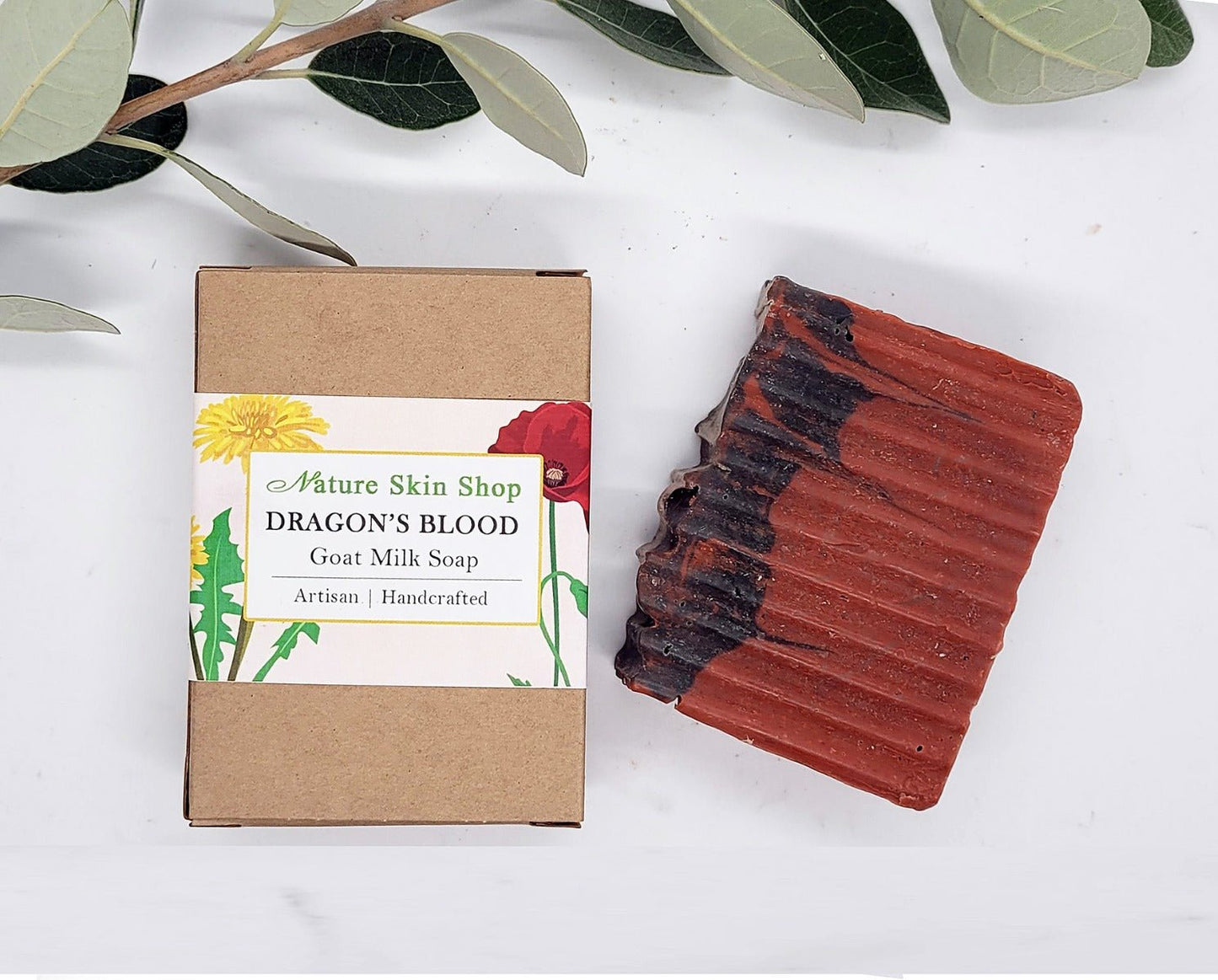 Dragons Blood Goat Milk Soap, Natural Cold Process