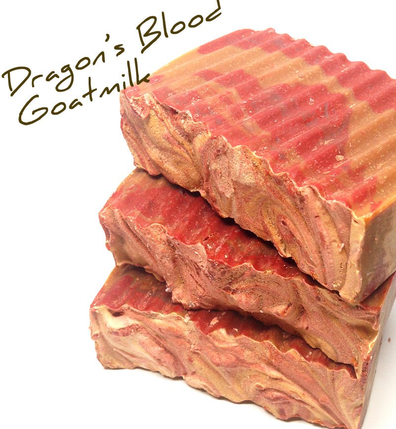 Dragons Blood Goat Milk Soap, Natural Cold Process